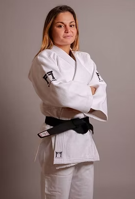 CLUB/ Kimono de Judo Black Label 600gr Fighting Films + BRODERIE CLUB