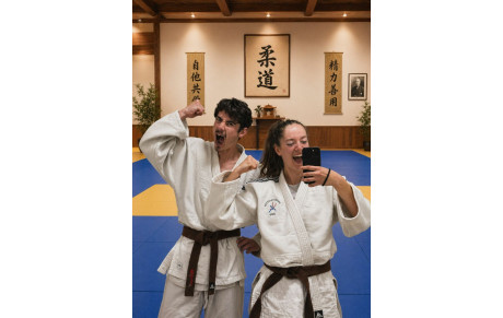 DEUX NOUVELLES CEINTURES NOIRES AU JUDO CLUB DES BRASSES