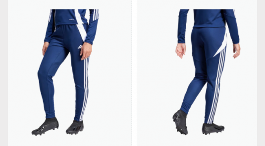 Pantalon de survêtement polyester Femme TIRO 24 - 40 %