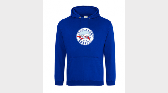 Sweat à capuche College - Royal Blue